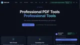 Screenshot of the PDFCraft homepage